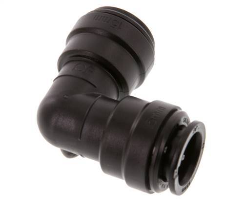 Codo de 15mm 90deg Racor POM NBR