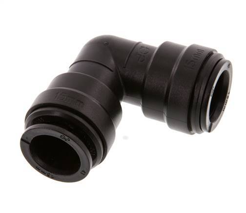 Codo de 15mm 90deg Racor POM NBR