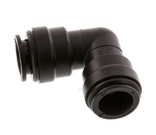 Codo de 15mm 90deg Racor POM NBR