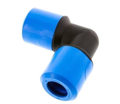 Racor de 32mm 90deg POM NBR