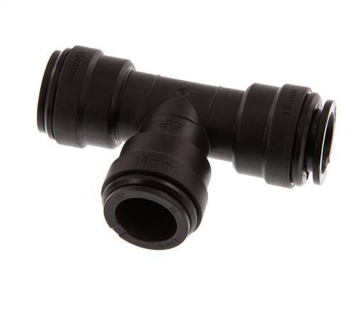 Racor en T de 15mm POM NBR FDA