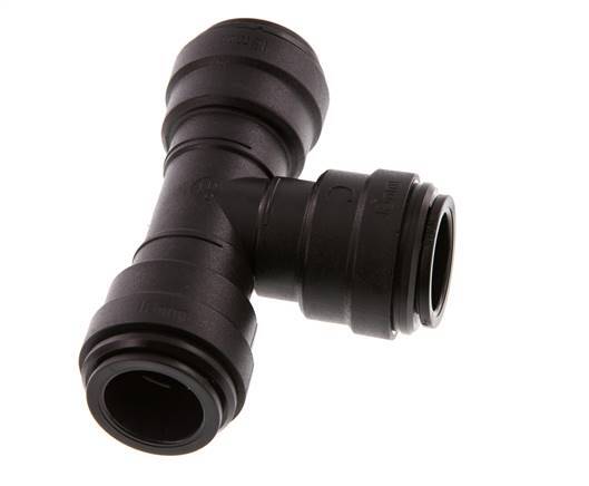 Racor en T de 18mm POM NBR FDA