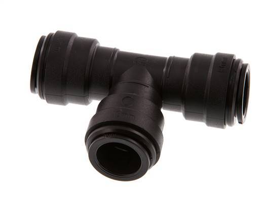Racor en T de 18mm POM NBR FDA