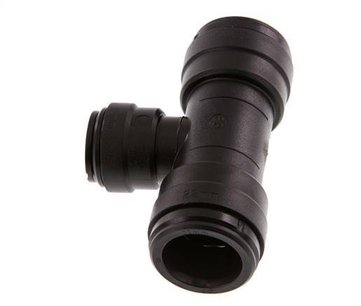 Racor en T de 15mm x 22mm POM NBR FDA