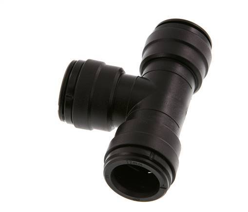 Racor en T de 22mm POM NBR FDA