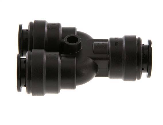 Racor en Y de 15mm POM NBR FDA
