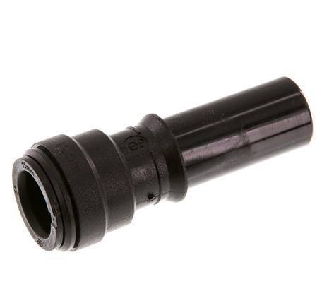 Racor rápido de 15 mm x 18 mm con POM NBR enchufable