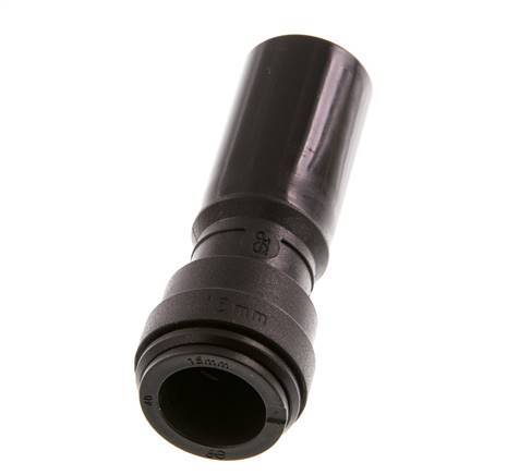 Racor de 15mm x 22mm con enchufe POM NBR