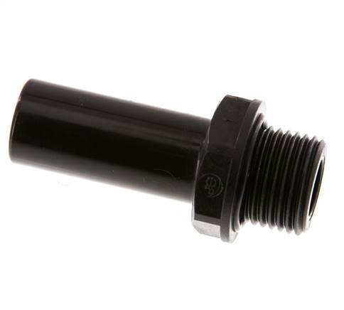 Racor de 18mm x G1/2'' con rosca macho POM NBR [2 Piezas]