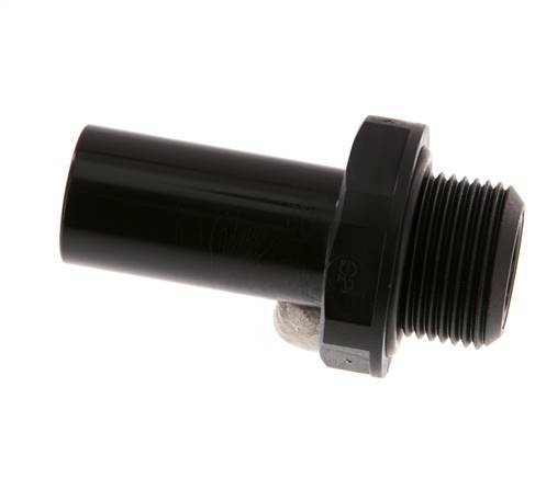 Racor de 22mm x G3/4'' con rosca macho POM NBR