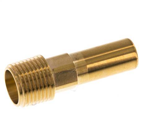 Racor de 15mm x R1/2'' con rosca macho Latón