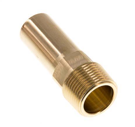 Racor de 22mm x R3/4'' con rosca macho Latón