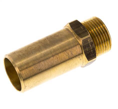 Racor de 28mm x G3/4'' con rosca macho Latón