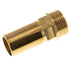 Racor de 28 mm x G1'' con rosca macho Latón