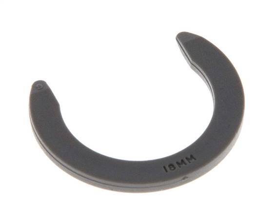 Clips de bloqueo de pinza de 18 mm para racores rápidos [20 piezas]