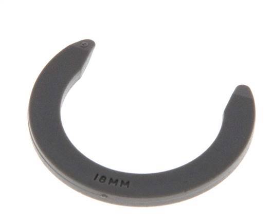 Clips de bloqueo de pinza de 18 mm para racores rápidos [20 piezas]