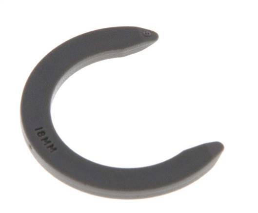 Clips de bloqueo de pinza de 18 mm para racores rápidos [20 piezas]