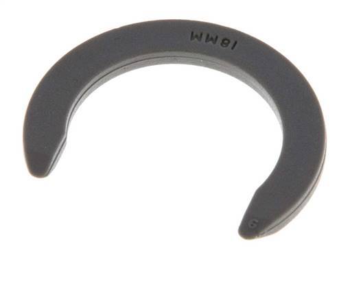 Clips de bloqueo de pinza de 18 mm para racores rápidos [20 piezas]