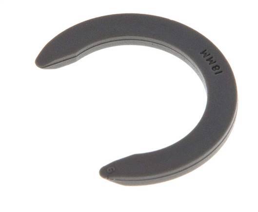 Clips de bloqueo de pinza de 18 mm para racores rápidos [20 piezas]