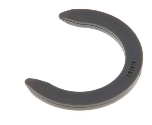 Clips de bloqueo de pinza de 18 mm para racores rápidos [20 piezas]