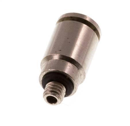 Racor de 3mm x M 3 con rosca macho de latón NBR [2 piezas]