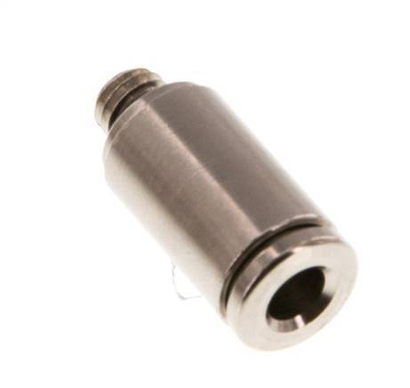 Racor de 4mm x M 5 con rosca macho de latón NBR [5 piezas]