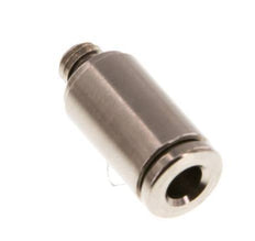 Racor de 4mm x M 5 con rosca macho de latón NBR [5 piezas]