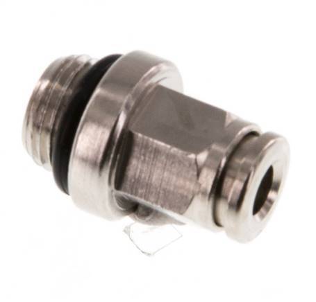 Racor de 4mm x G1/8'' con rosca macho de latón NBR [5 piezas]