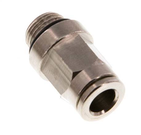 Racor de 6mm x G1/8'' con rosca macho de latón NBR [5 piezas]