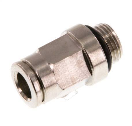 Racor de 6mm x G1/8'' con rosca macho de latón NBR [5 piezas]