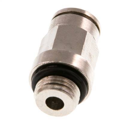 Racor de 6mm x G1/8'' con rosca macho de latón NBR [5 piezas]