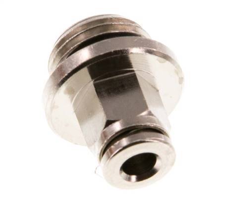 Racor de 4mm x G1/4'' con rosca macho de latón NBR [2 piezas]