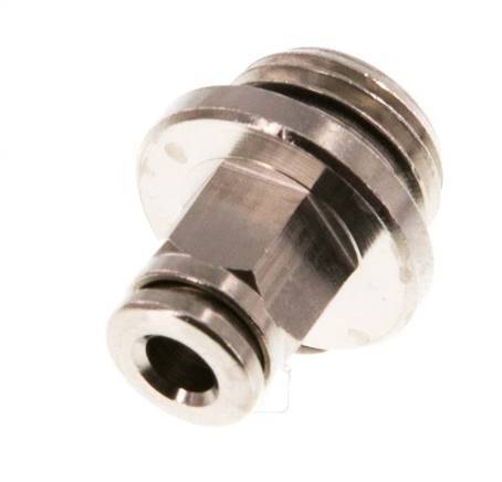 Racor de 4mm x G1/4'' con rosca macho de latón NBR [2 piezas]