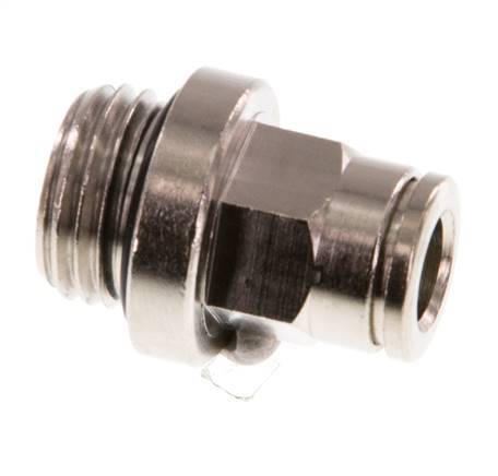 Racor de 6mm x G1/4'' con rosca macho de latón NBR [2 piezas]