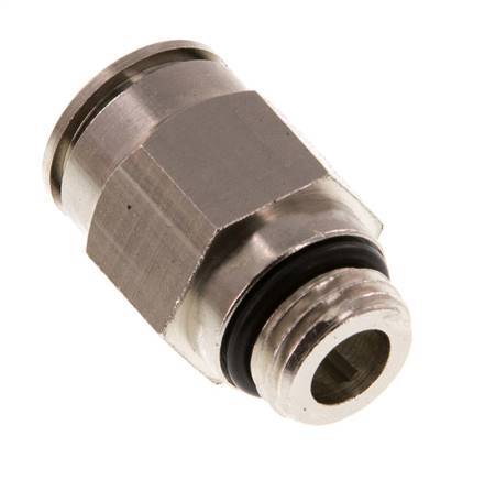 Racor de 12mm x G1/4'' con rosca macho de latón NBR [2 piezas]