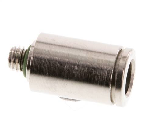 Racor de 6mm x M 5 con rosca macho de latón FKM [2 piezas]