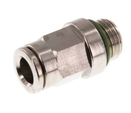 Racor de 6mm x M 10 x 1 con rosca macho de latón FKM [2 piezas]