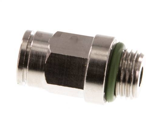 Racor de 6mm x M 10 x 1 con rosca macho de latón FKM [2 piezas]