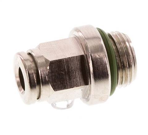 Racor de 4mm x G1/8'' con rosca macho de latón FKM [5 piezas]