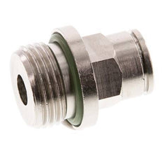 Racor de 8mm x G3/8'' con rosca macho de latón FKM [2 piezas]