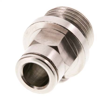 Racor de 8mm x G3/8'' con rosca macho de latón FKM [2 piezas]