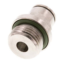 Racor de 8mm x G3/8'' con rosca macho de latón FKM [2 piezas]