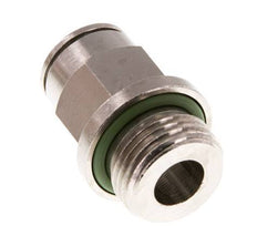 Racor de 10mm x G3/8'' con rosca macho de latón FKM [2 piezas]