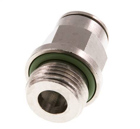 Racor de 10mm x G3/8'' con rosca macho de latón FKM [2 piezas]