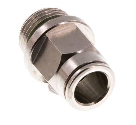 Racor de 10mm x G3/8'' con rosca macho de latón FKM [2 piezas]