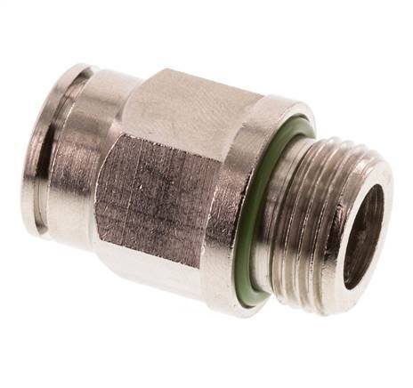 Racor de 12mm x G3/8'' con rosca macho de latón FKM [2 piezas]