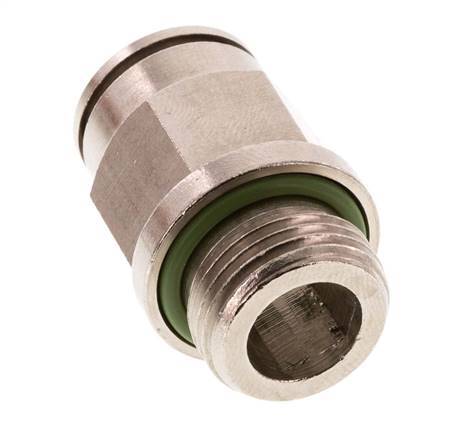 Racor de 12mm x G3/8'' con rosca macho de latón FKM [2 piezas]