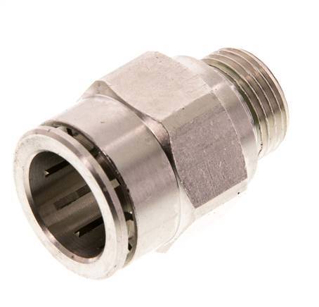 Racor de 16mm x G3/8'' con rosca macho Latón FKM