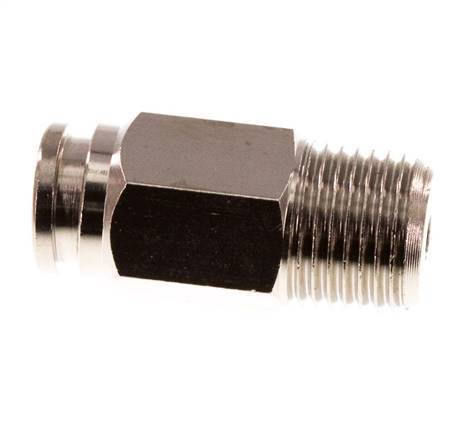Racor de 4mm x R1/8'' con rosca macho de latón NBR [5 piezas]
