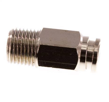Racor de 4mm x R1/8'' con rosca macho de latón NBR [5 piezas]